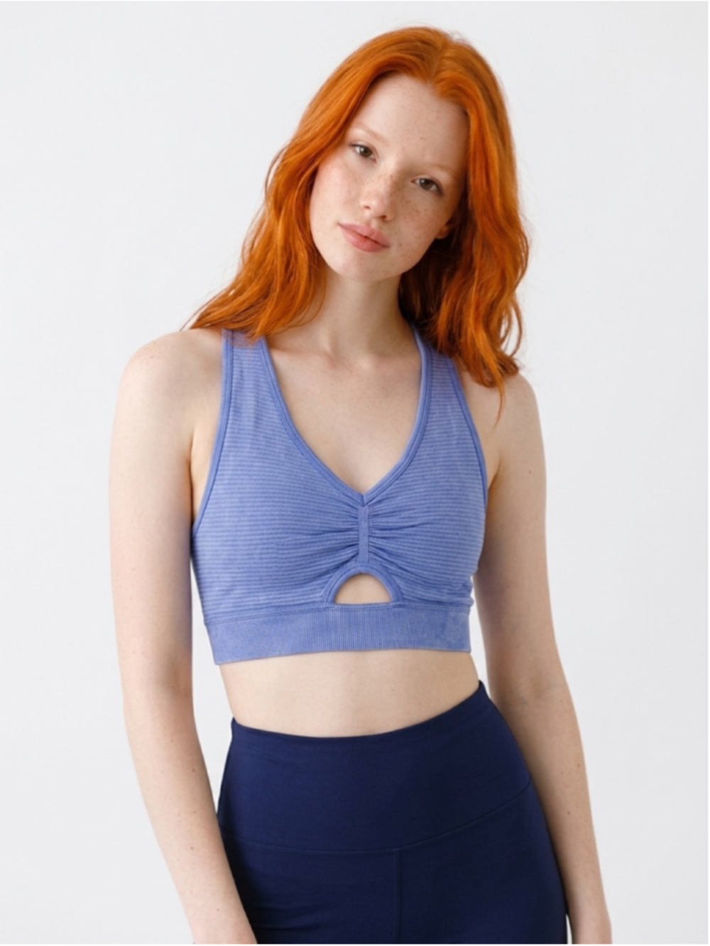 OFFLINE by Aerie Seamless Ribbed Sports Bra Size Small NWT